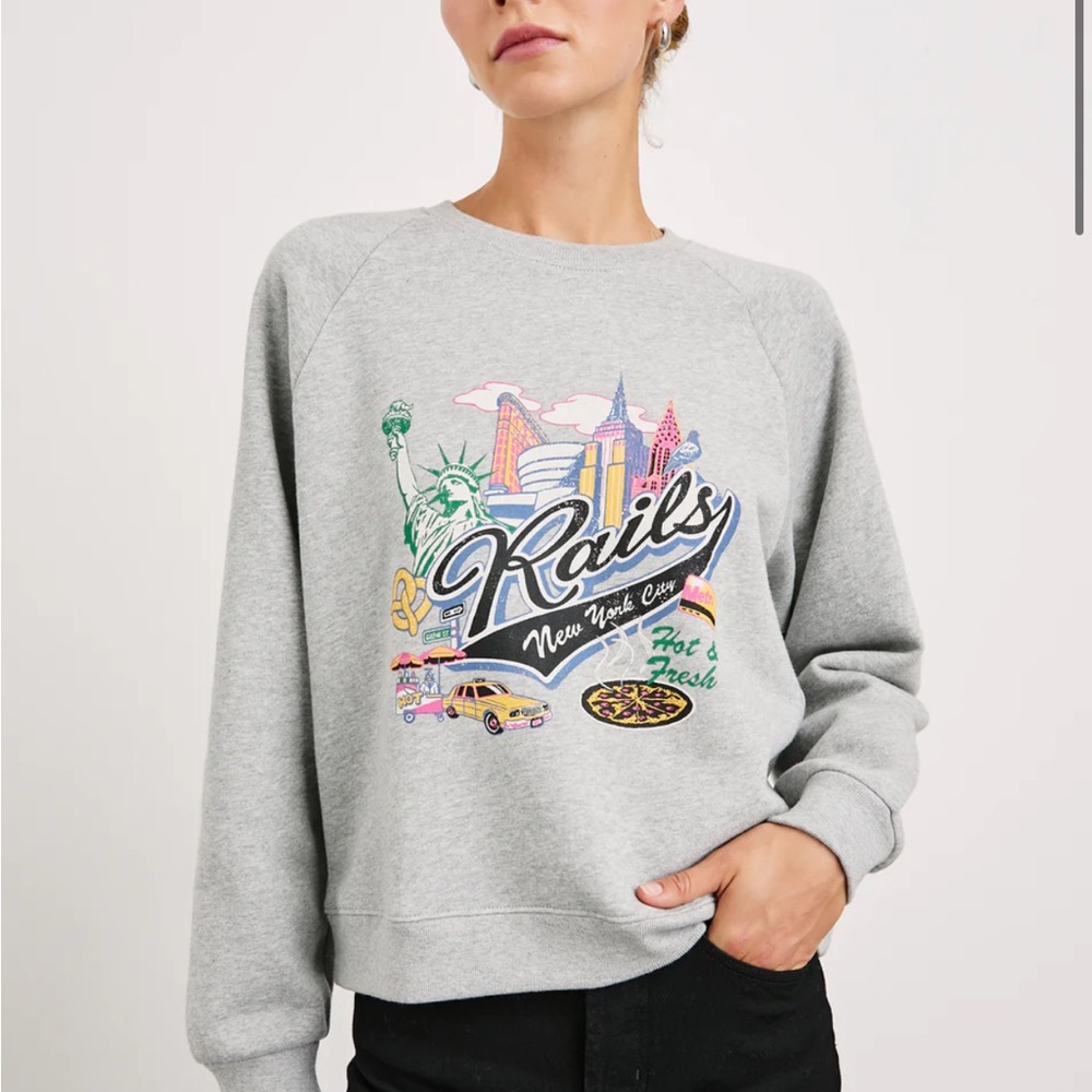Rails New York City Graphic Sweatshirt